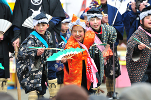 えんぶり一般公開　祝福芸